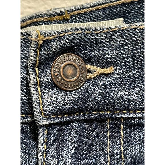 Levi's Jeans Slim 511 Youth Boy 12 Reg 26 X 26 Blue Denim - Picture 2 of 8